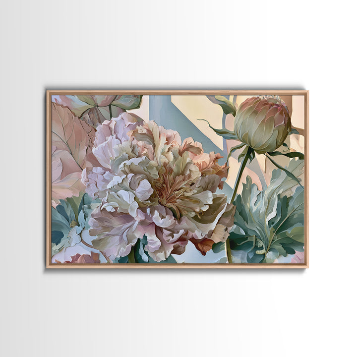 Matisse Inspired Cutouts with Botanical Details Canvas Print, Eclectic Art, Unique Wall Art, Living Room Decor, Eclectic, ECL-3x2-10