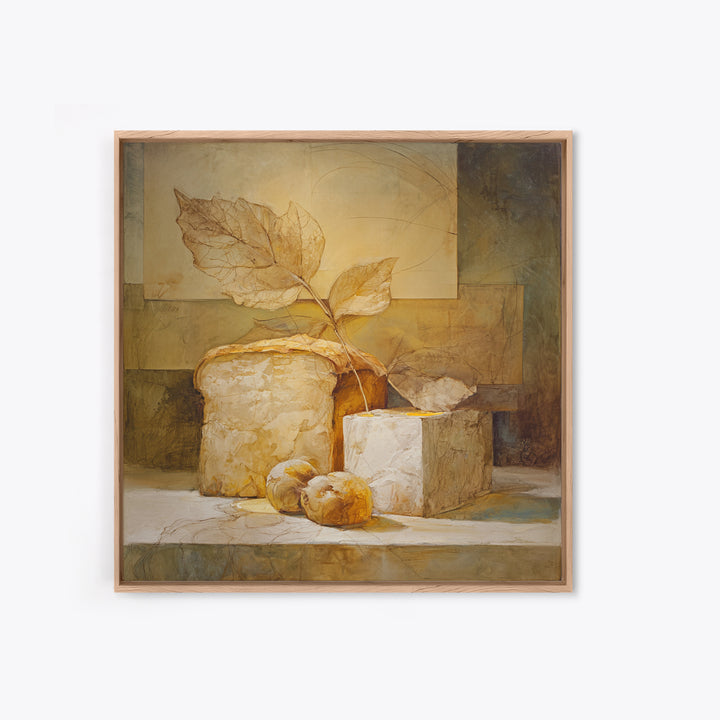 Fresh Eggs in a Wire Basket Canvas Print, Farmhouse Art, Farmhouse Wall Art, Farmhouse Decor, Oil Painting, Harvest, FAR-1x1-30