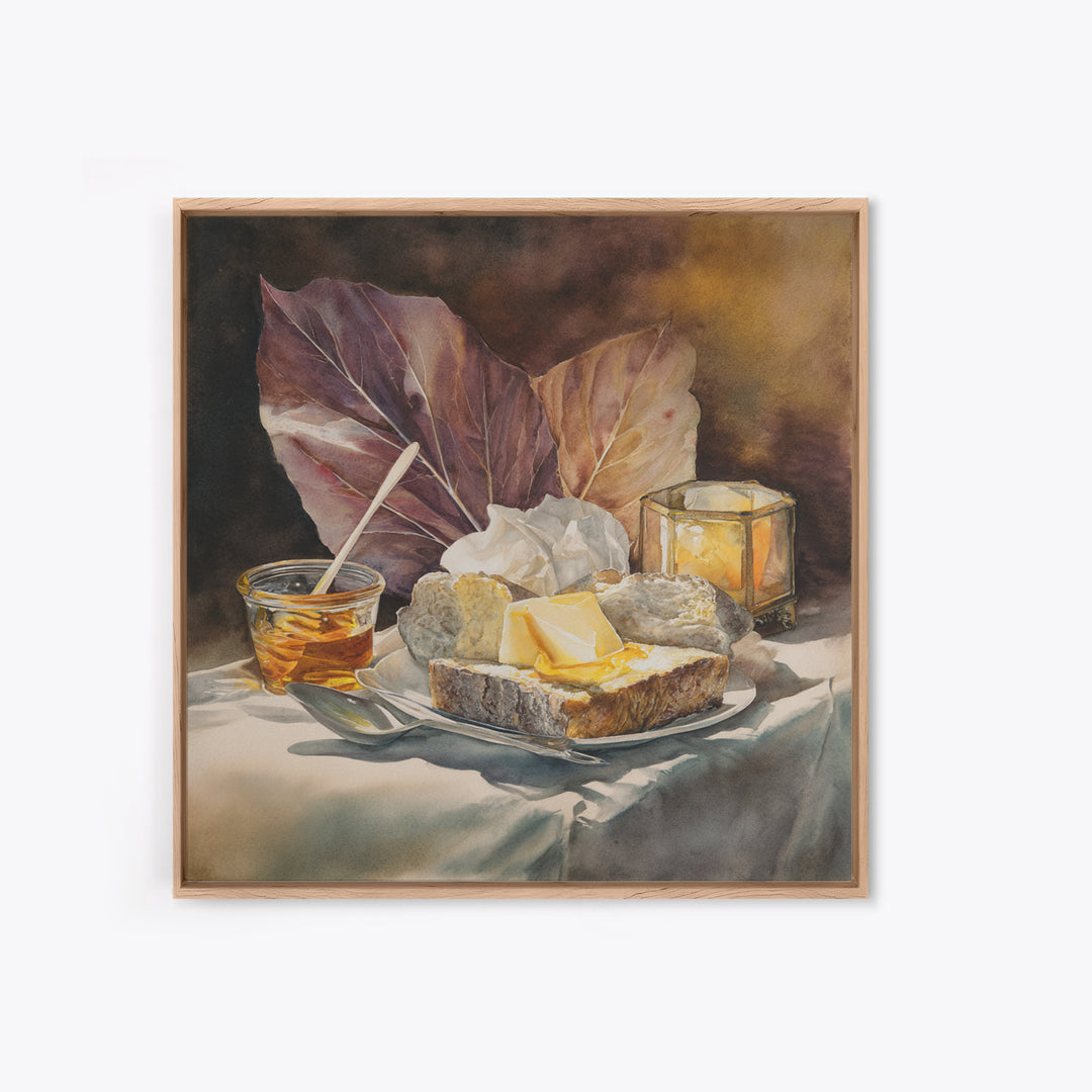 Fresh Eggs in a Wire Basket Canvas Print, Farmhouse Art, Farmhouse Wall Art, Farmhouse Decor, Oil Painting, Harvest, FAR-1x1-54