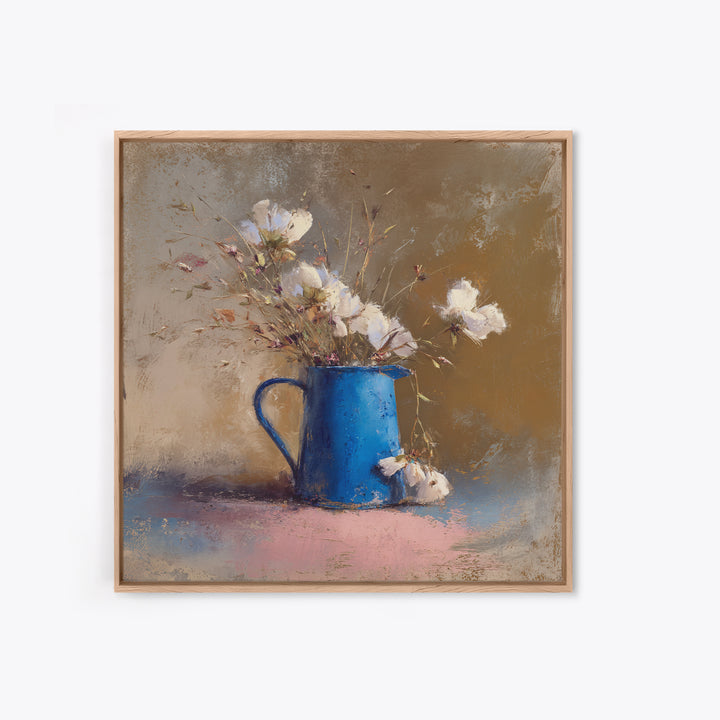 Wheat Bundle Tied Canvas Print, Farmhouse Art, Neutral Decor, Farmhouse Decor, Oil Painting, Harvest, Wall Art, Home Decor, FAR-1x1-82