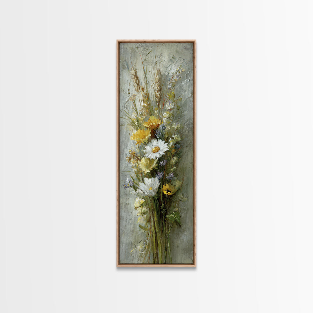 Fresh Bread Honey and Butter Still Life Canvas Print, Farmhouse Art, Art, Farmhouse Decor, Abstract Art, Harvest, FAR-1x3-60