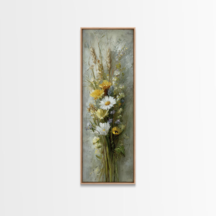 Fresh Bread Honey and Butter Still Life Canvas Print, Farmhouse Art, Art, Farmhouse Decor, Abstract Art, Harvest, FAR-1x3-60