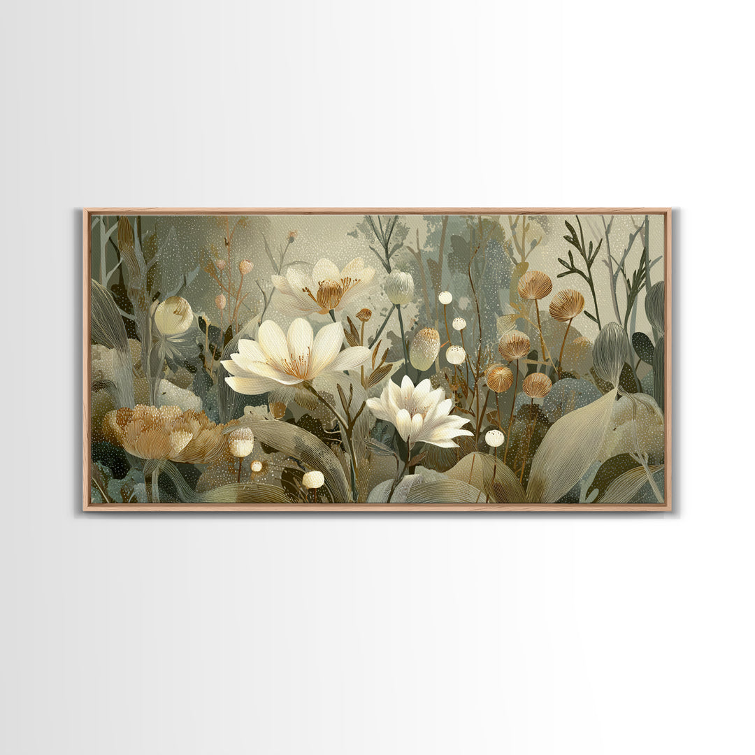 Sunflowers in a Galvanized Metal Bucket Canvas Print, Farmhouse Art, Floral Wall Art, Farmhouse Decor, Fine Art, Harvest, FAR-2x1-71