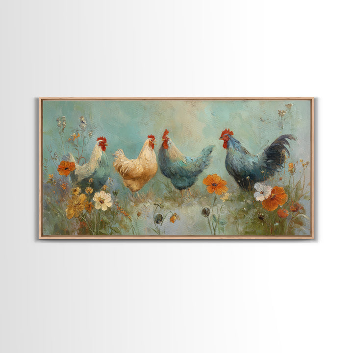 Farm Dog Lying Beside Weathered Boots Canvas Print, Farmhouse Art, Printable Wall Art, Farmhouse Decor, Oil Painting, Harvest, FAR-2x1-77