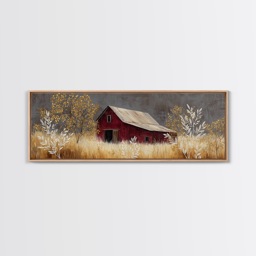 Apple Basket with Gingham Cloth Canvas Print, Farmhouse Art, Gallery Decor, Farmhouse Decor, Fine Art, Harvest, FAR-3x1-3