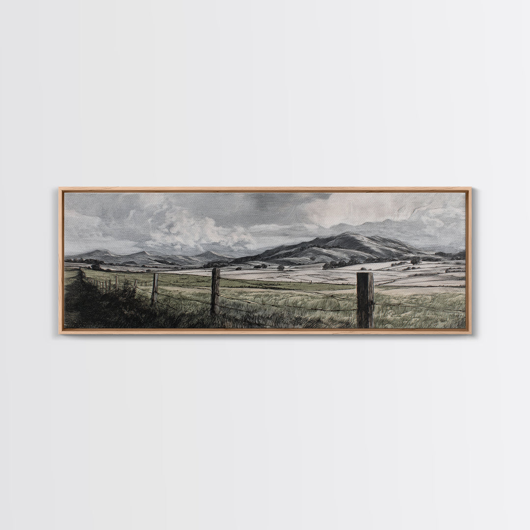 Rustic Barn in Golden Field Light Canvas Print, Farmhouse Art, Living Room Decor, Farmhouse Decor, Fine Art, Harvest, FAR-3x1-42
