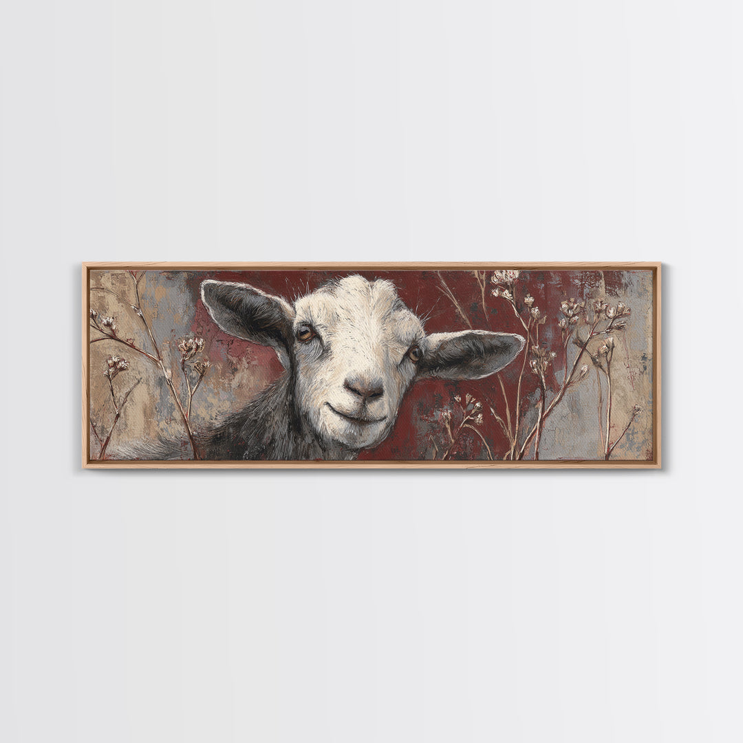 Farm Dog Lying Beside Weathered Boots Framed Canvas Print, Farmhouse Art, Farmhouse Wall Art, Farmhouse Decor, Harvest, FAR-3x1-73