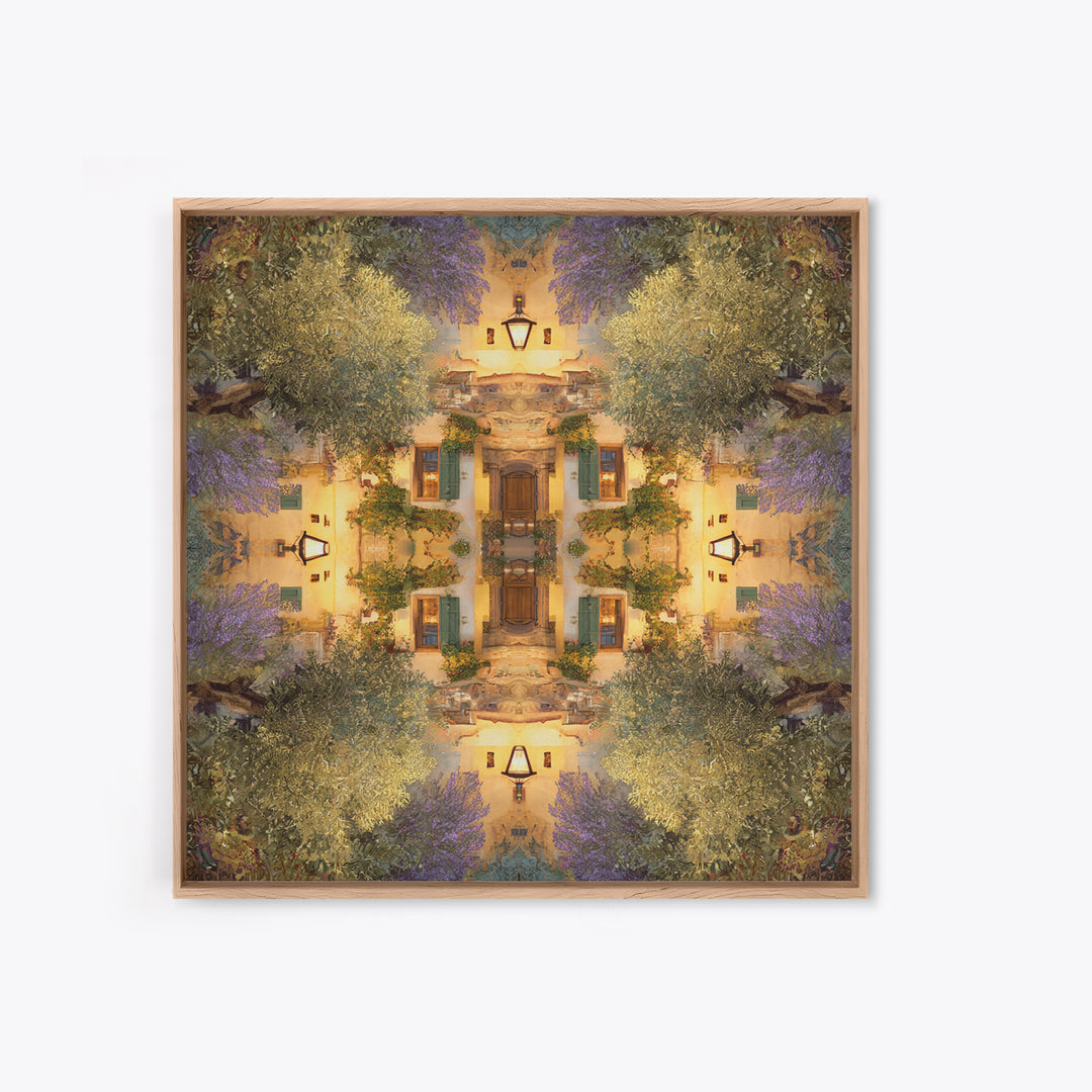 Sunlit Provence Olive Grove Canvas Print, French Country Art, Botanical Prints, Farmhouse Decor, Country, Digital Download Art, FCA-1x1-5