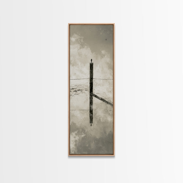 Sprinter Start Position Framed Canvas Print, Fitness Studio Art, Dancing Wall Art, Gym Decor, Fine Art, Motion, Gallery Decor, FSA-1x3-50