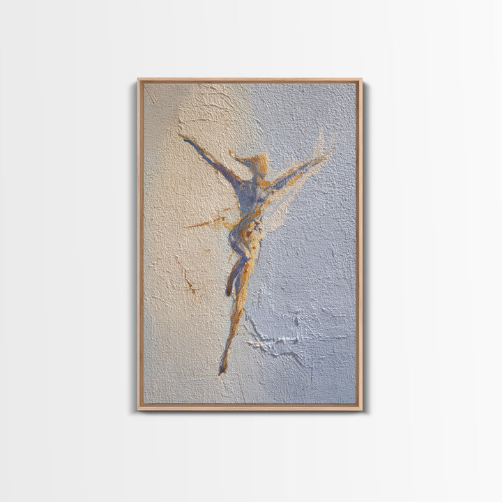 Yoga Warrior Pose Framed Canvas Print, Fitness Studio Art, Gym Wall Art, Gym Decor, Fine Art, Motion, Luxury Decor, Art Print, FSA-2x3-63