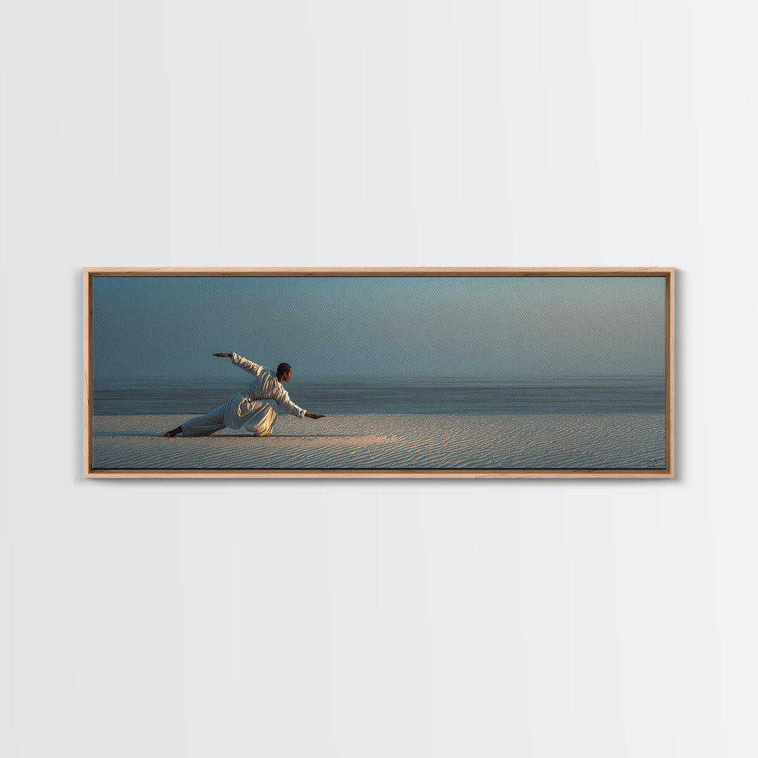 Sprinter Start Position Canvas Print, Fitness Studio Art, Statement Artwork, Gym Decor, Fine Art, Motion, Large Wall Art, FSA-3x1-78