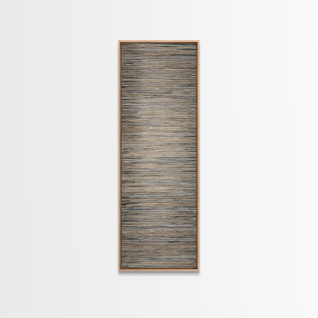 Abstract Woven Texture Canvas Print, Guest Bedroom Art, Statement Artwork, Bedroom Decor, Abstract Art, Guest, Wall Decor, GBA-1x3-98