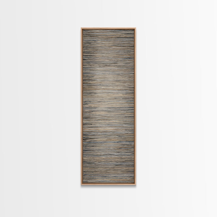 Abstract Woven Texture Canvas Print, Guest Bedroom Art, Statement Artwork, Bedroom Decor, Abstract Art, Guest, Wall Decor, GBA-1x3-98