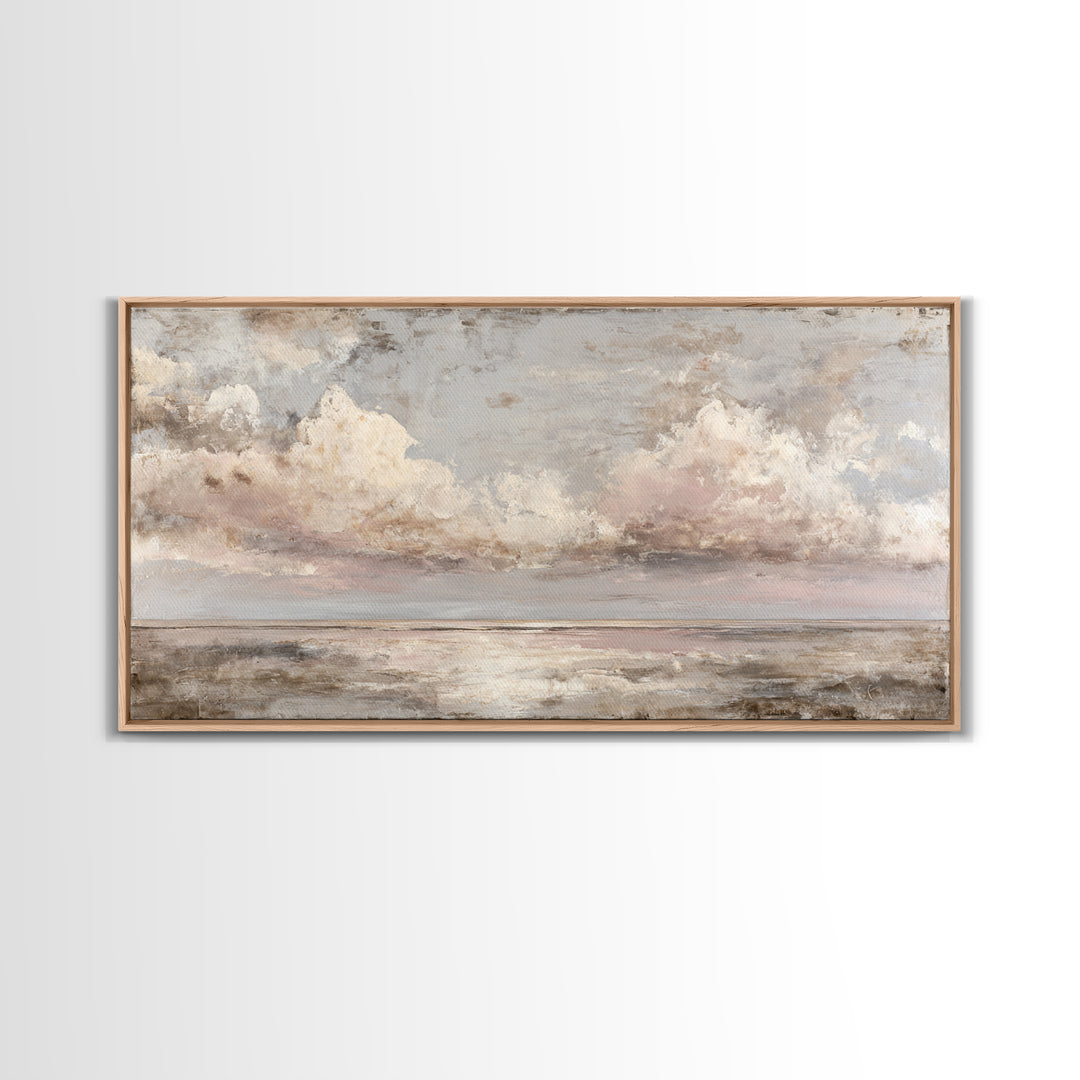 Abstract Woven Texture Framed Canvas Print, Guest Bedroom Art, Art Print, Bedroom Decor, Abstract Art, Guest, Home, GBA-2x1-10