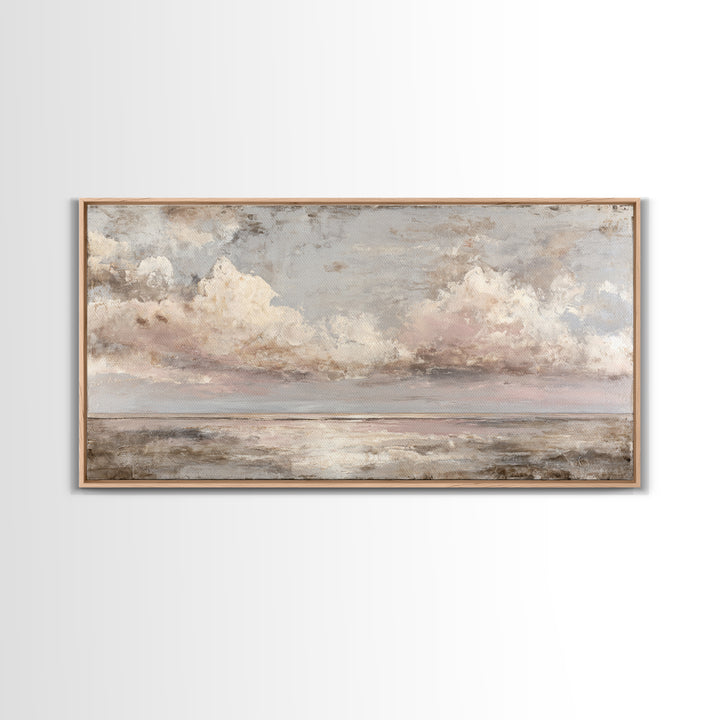 Abstract Woven Texture Framed Canvas Print, Guest Bedroom Art, Art Print, Bedroom Decor, Abstract Art, Guest, Home, GBA-2x1-10