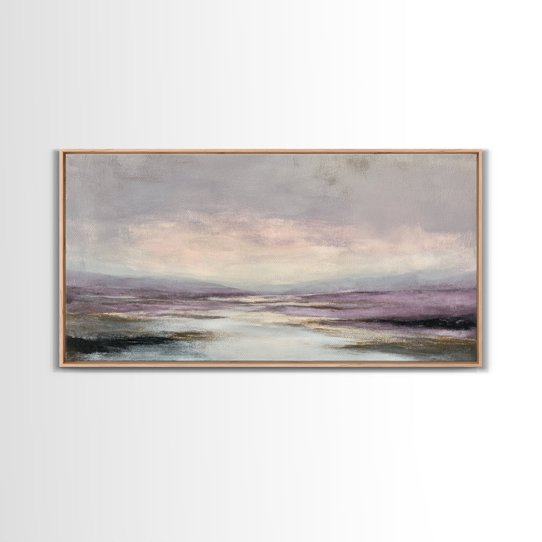 Minimal Moon and Stars Composition Canvas Print, Guest Bedroom Art, Wall Art, Bedroom Decor, Watercolor Art, Guest, GBA-2x1-36