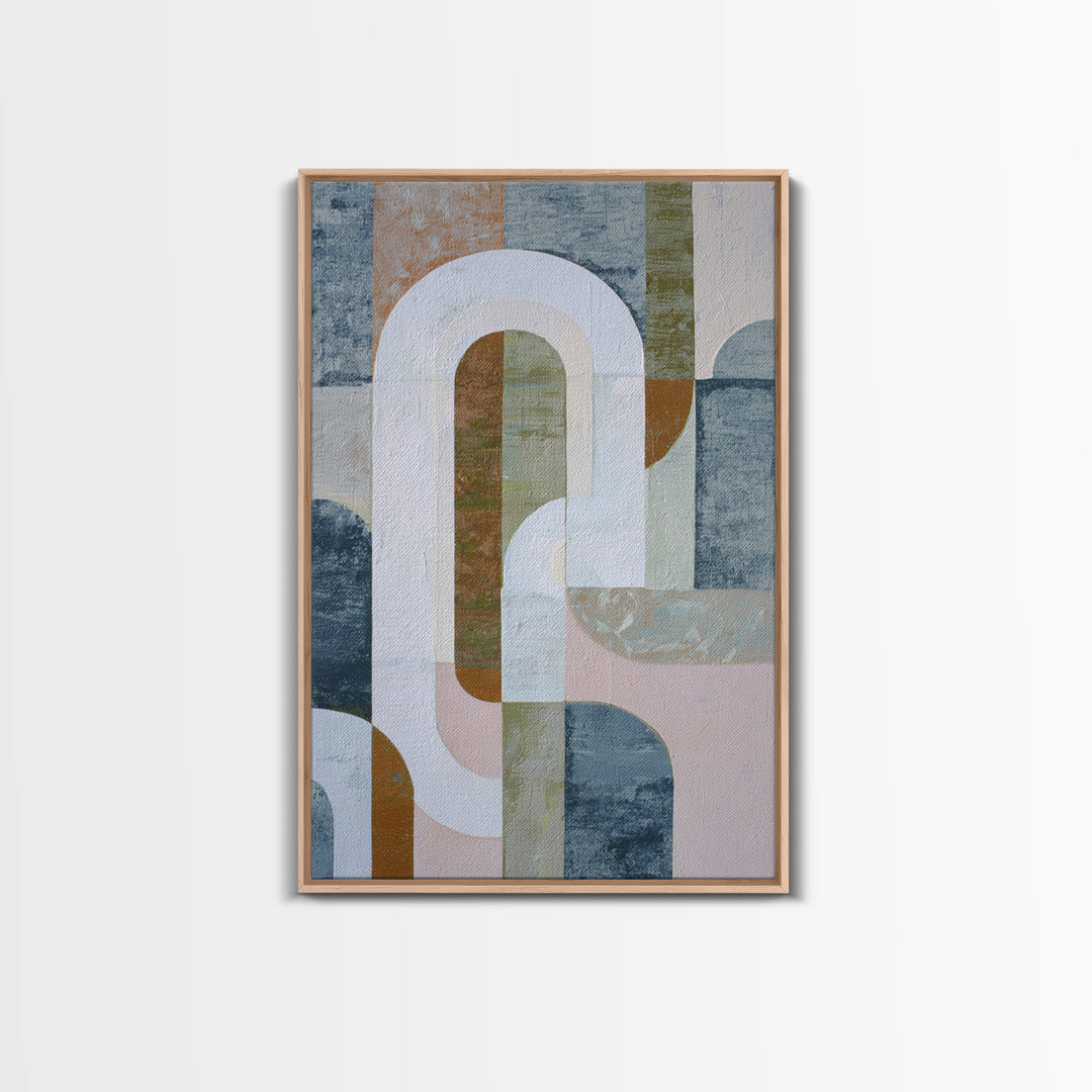 Warm Abstract Arches Canvas Print, Guest Bedroom Art, Bedroom Prints, Bedroom Decor, Fine Art, Guest, Minimalist Decor, GBA-2x3-11