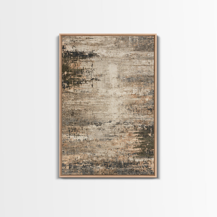 Abstract Woven Texture Framed Canvas Print, Guest Bedroom Art, Textured Painting, Bedroom Decor, Fine Art, Guest, GBA-2x3-46
