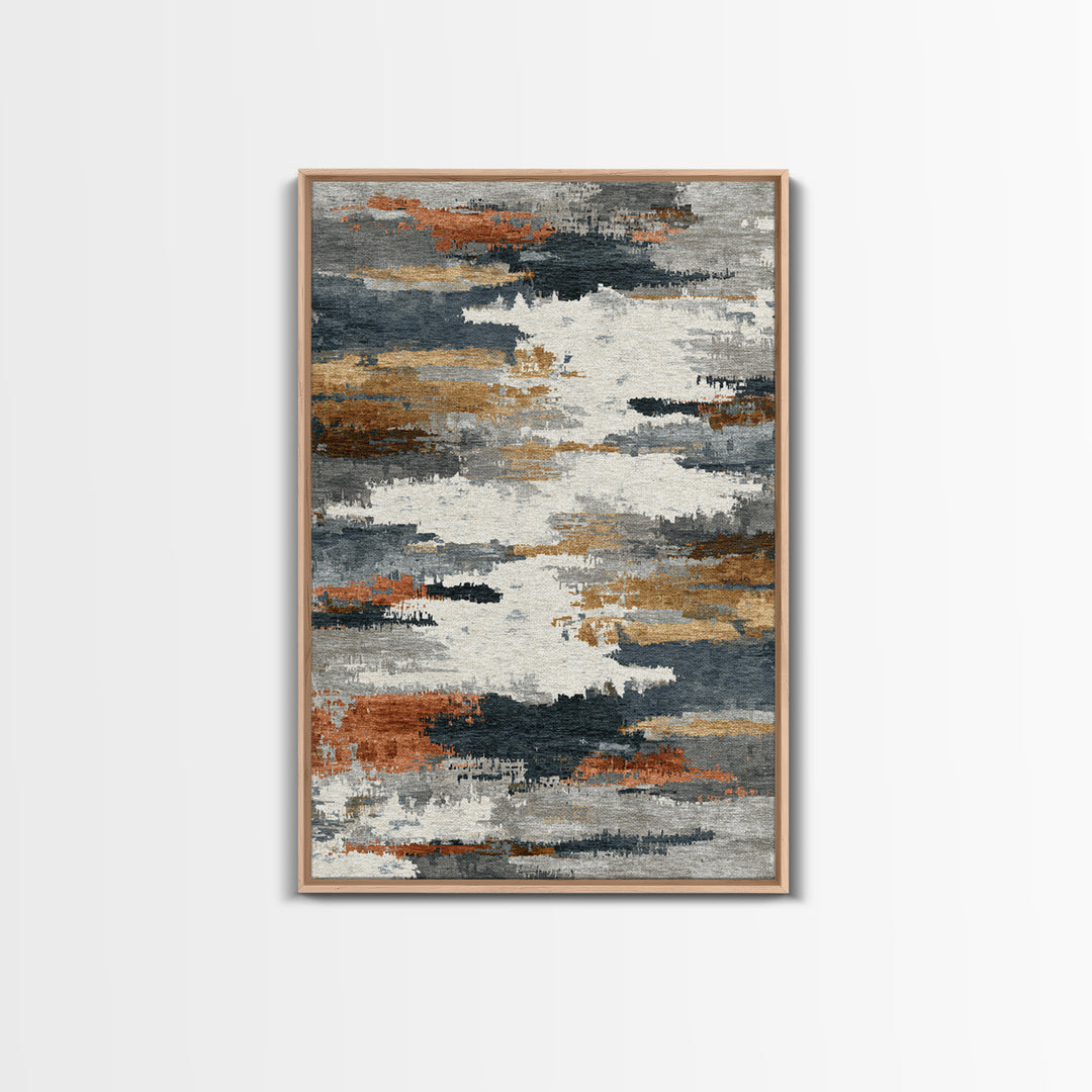 Abstract Woven Texture Canvas Print, Guest Bedroom Art, Poster, Bedroom Decor, Guest, Farmhouse Decor, Living Room Decor, GBA-2x3-70