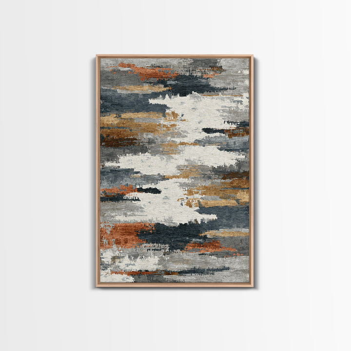 Abstract Woven Texture Canvas Print, Guest Bedroom Art, Poster, Bedroom Decor, Guest, Farmhouse Decor, Living Room Decor, GBA-2x3-70
