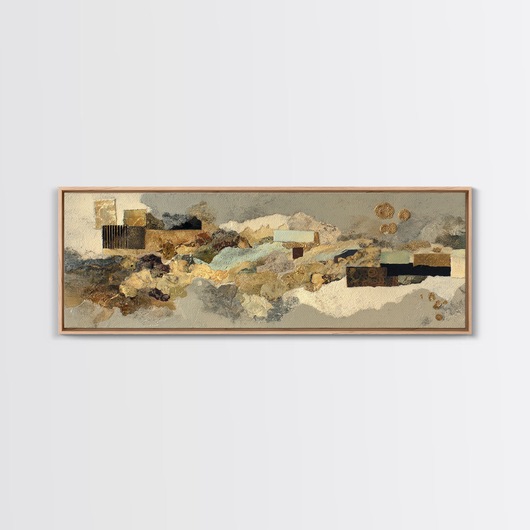 Abstract Woven Texture Canvas Print, Guest Bedroom Art, Cat Wall Art, Bedroom Decor, Abstract Art, Guest, Fine Art Print, GBA-3x1-6