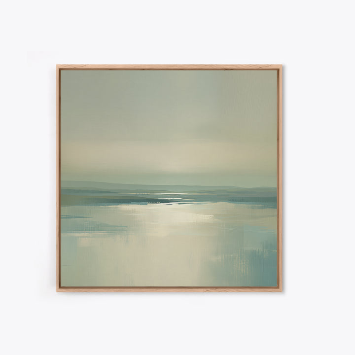 Quiet Abstract Landscape Canvas Print, General Fine Art, Room Decor, Living Room Decor, Fine Art, Digital Prints, GEN-1x1-25