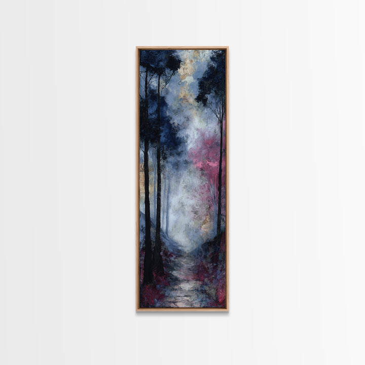 Haunted Forest Path Canvas Print, Gothic Art, Contemporary Art, Living Room Decor, Gothic, Art Nouveau, Canvas Tote Bag, GOT-1x3-7