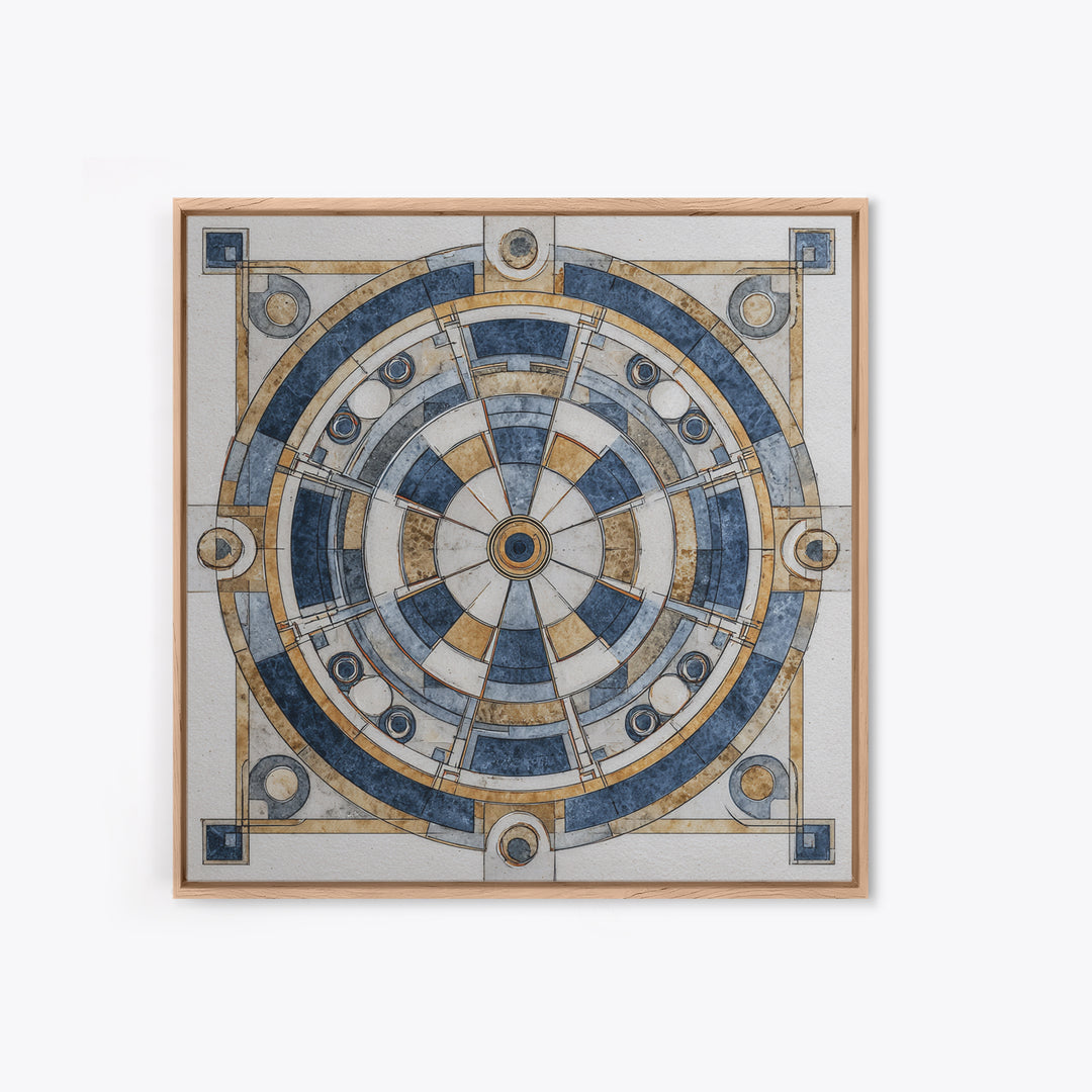 Dartboard Bullseye with Dynamic Motion Framed Canvas Print, Game Room Art, Modern Decor, Game Room Decor, Fine Art, Play, GRA-1x1-80