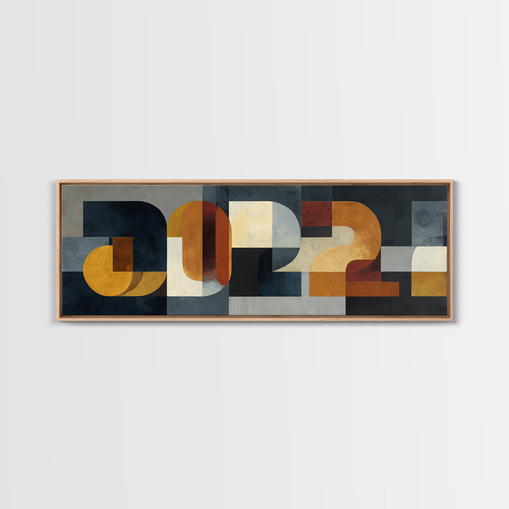Scoreboard Numbers as Abstract Design Canvas Print, Game Room Art, Living Room Art, Game Room Decor, Play, Neutral Decor, GRA-3x1-16