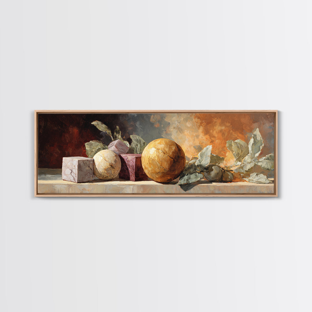 Tabletop Dice Rolling Through Dramatic Light Framed Canvas Print, Game Room Art, Pop Art, Game Room Decor, Fine Art, Play, GRA-3x1-57
