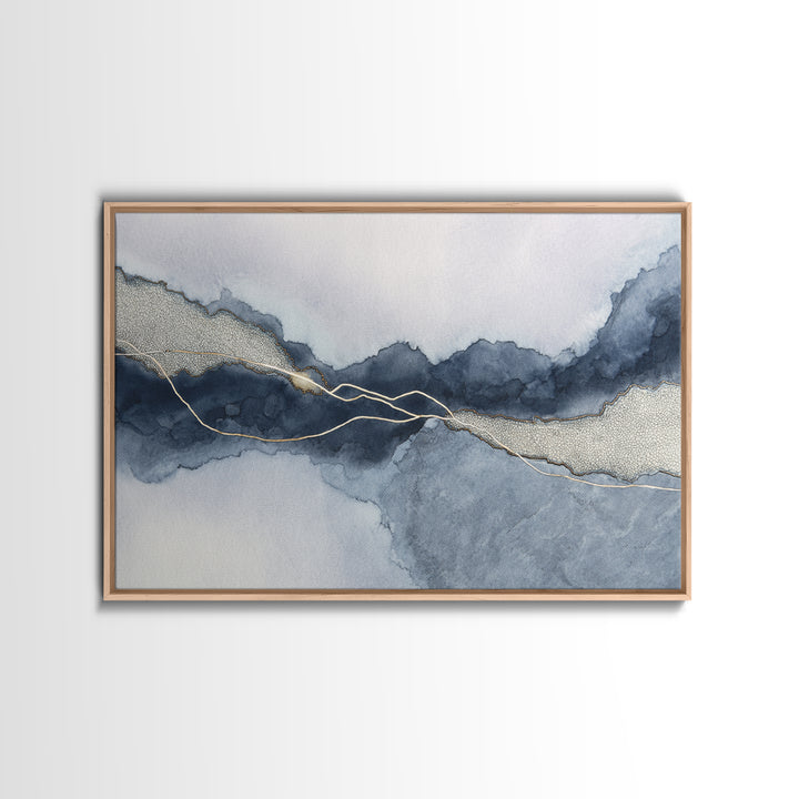 Controller Cable Forming a Playful Line Drawing Framed Canvas Print, Game Room Art, Living Room Art, Game Room Decor, Play, GRA-3x2-27