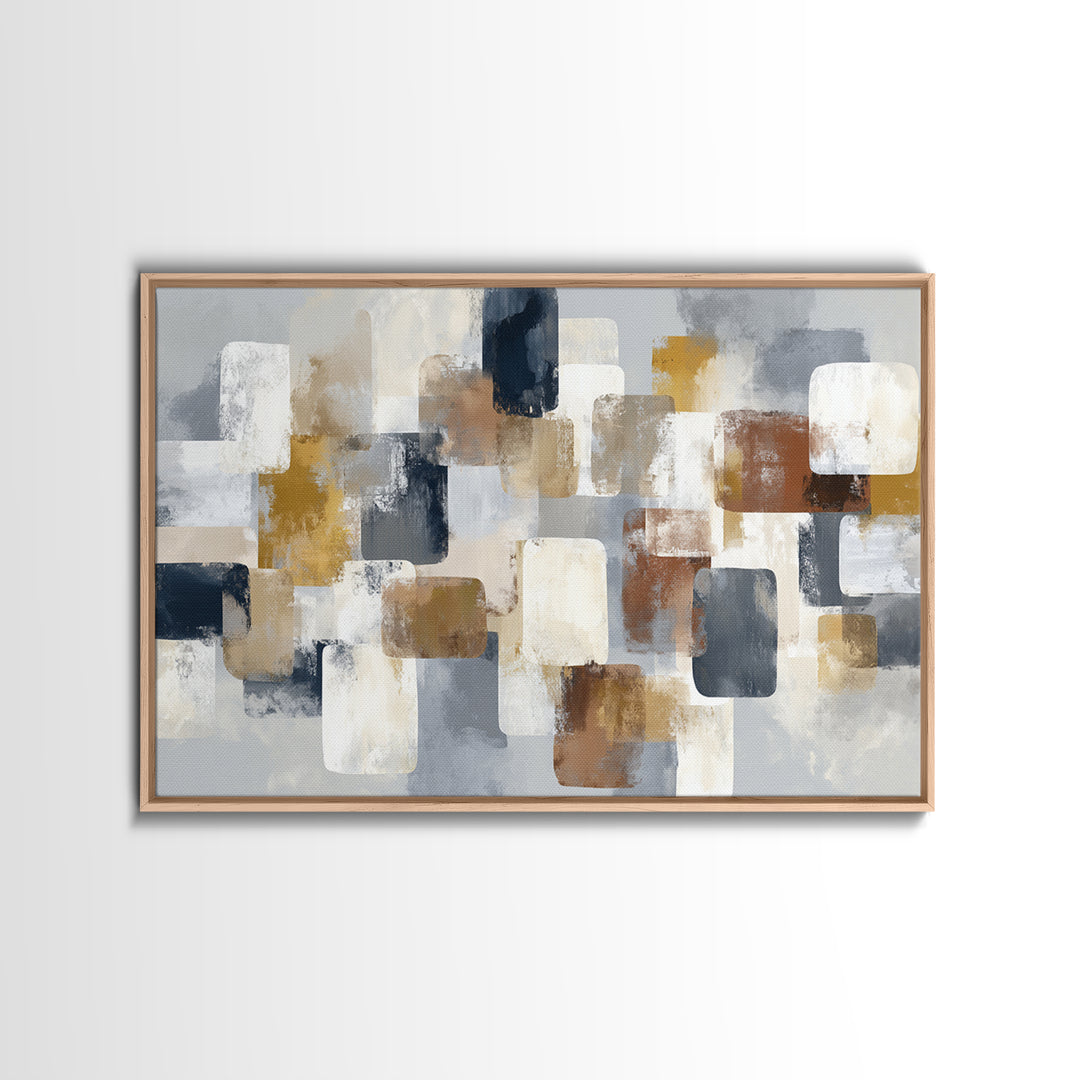 Domino Tiles Arranged Framed Canvas Print, Game Room Art, Luxury Decor, Game Room Decor, Abstract Art, Play, Canvas Wall Art, GRA-3x2-92