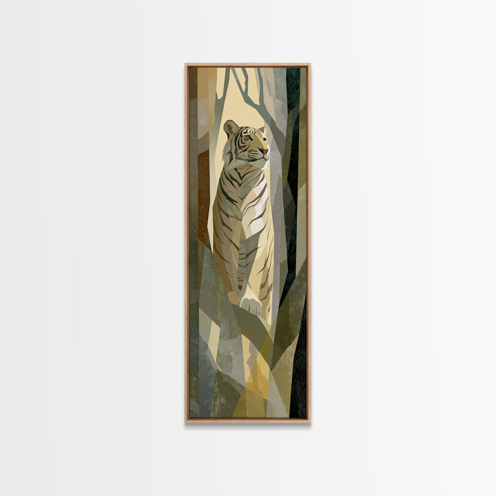 Cross Training Rope Wave Abstraction Framed Canvas Print, Gym Art, Minimalist Decor, Gym Decor, Abstract Art, Strength, GYM-1x3-8