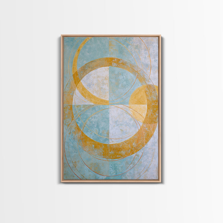 Jump Rope Motion Forming Circular Energy Lines Framed Canvas Print, Gym Art, Black Girl Wall Art, Gym Decor, Abstract Art, GYM-2x3-13