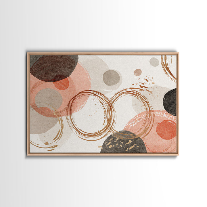 Jump Rope Motion Forming Circular Energy Lines Canvas Print, Gym Art, Framed Canvas, Gym Decor, Abstract Art, Strength, GYM-3x2-33