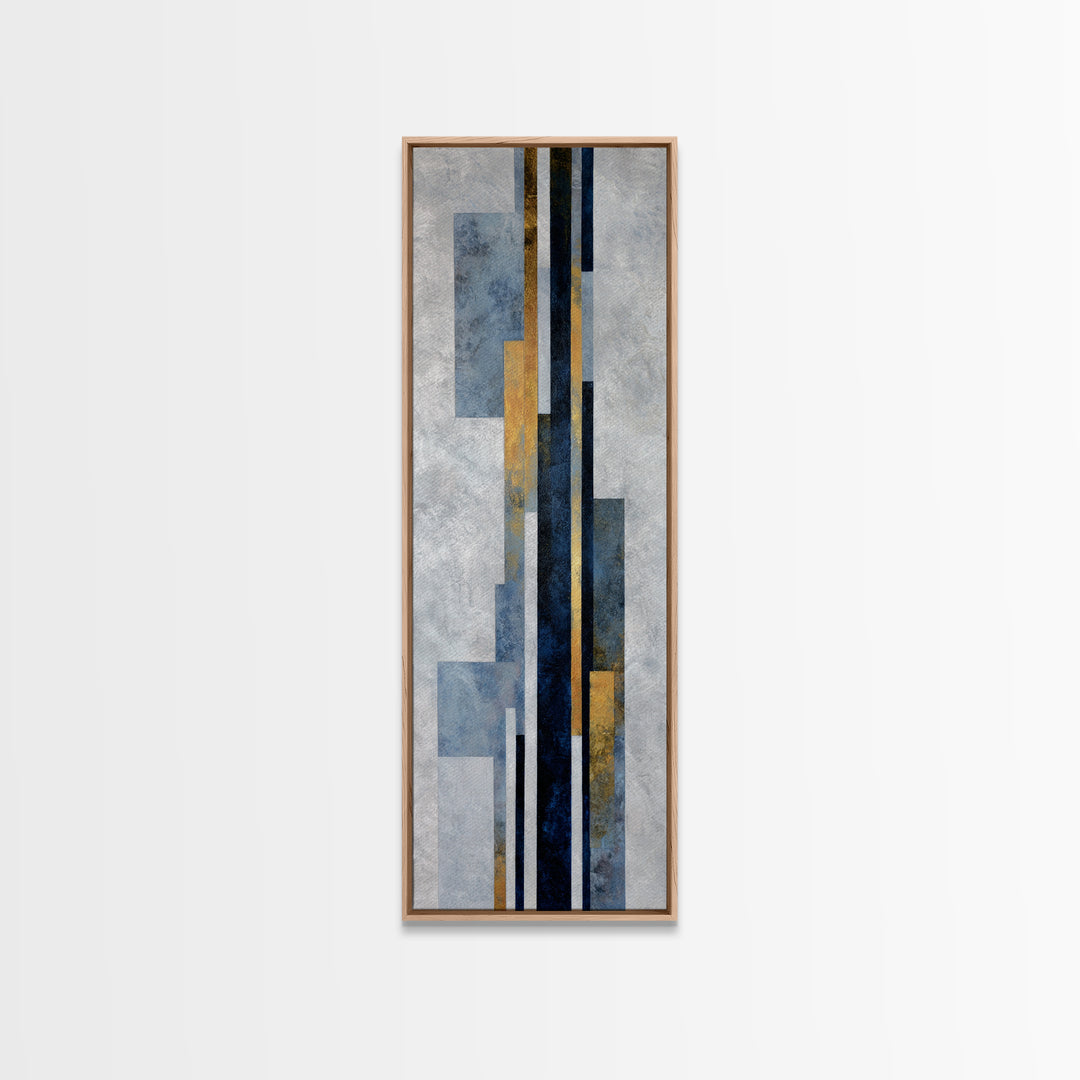 City Map Abstract Lines Without Readable Labels Canvas Print, Hotel Art, Wall Art, Hotel Decor, Abstract Art, Boutique, HOT-1x3-12