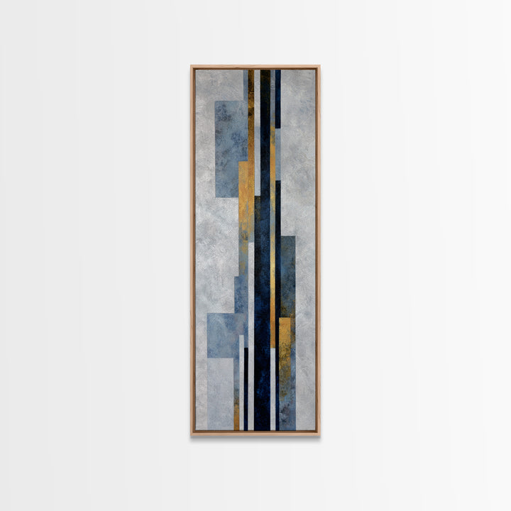 City Map Abstract Lines Without Readable Labels Canvas Print, Hotel Art, Wall Art, Hotel Decor, Abstract Art, Boutique, HOT-1x3-12
