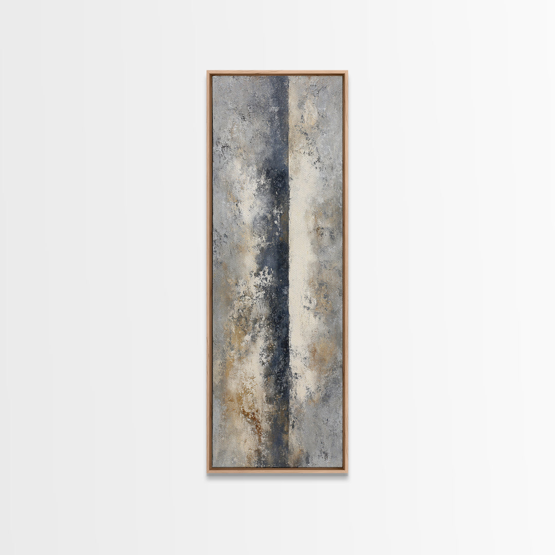 Sophisticated Neutral Abstract Canvas Print, Hotel Art, Minimalist Decor, Hotel Decor, Fine Art, Boutique, Large Wall Art, HOT-1x3-13