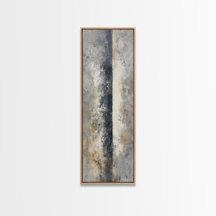 Sophisticated Neutral Abstract Canvas Print, Hotel Art, Minimalist Decor, Hotel Decor, Fine Art, Boutique, Large Wall Art, HOT-1x3-13