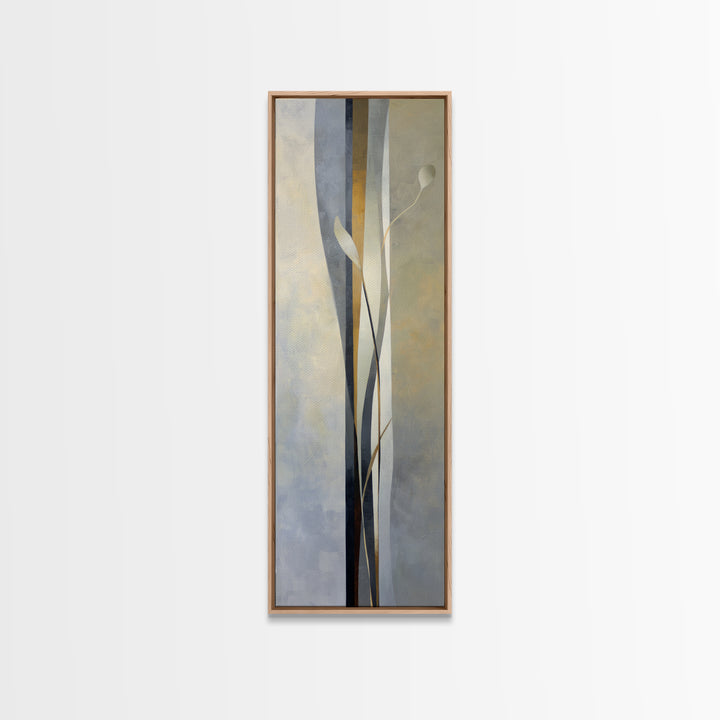 Minimal Sculpture Shapes Canvas Print, Hotel Art, Wall Sculpture, Hotel Decor, Abstract Art, Boutique, Modern Decor, HOT-1x3-72