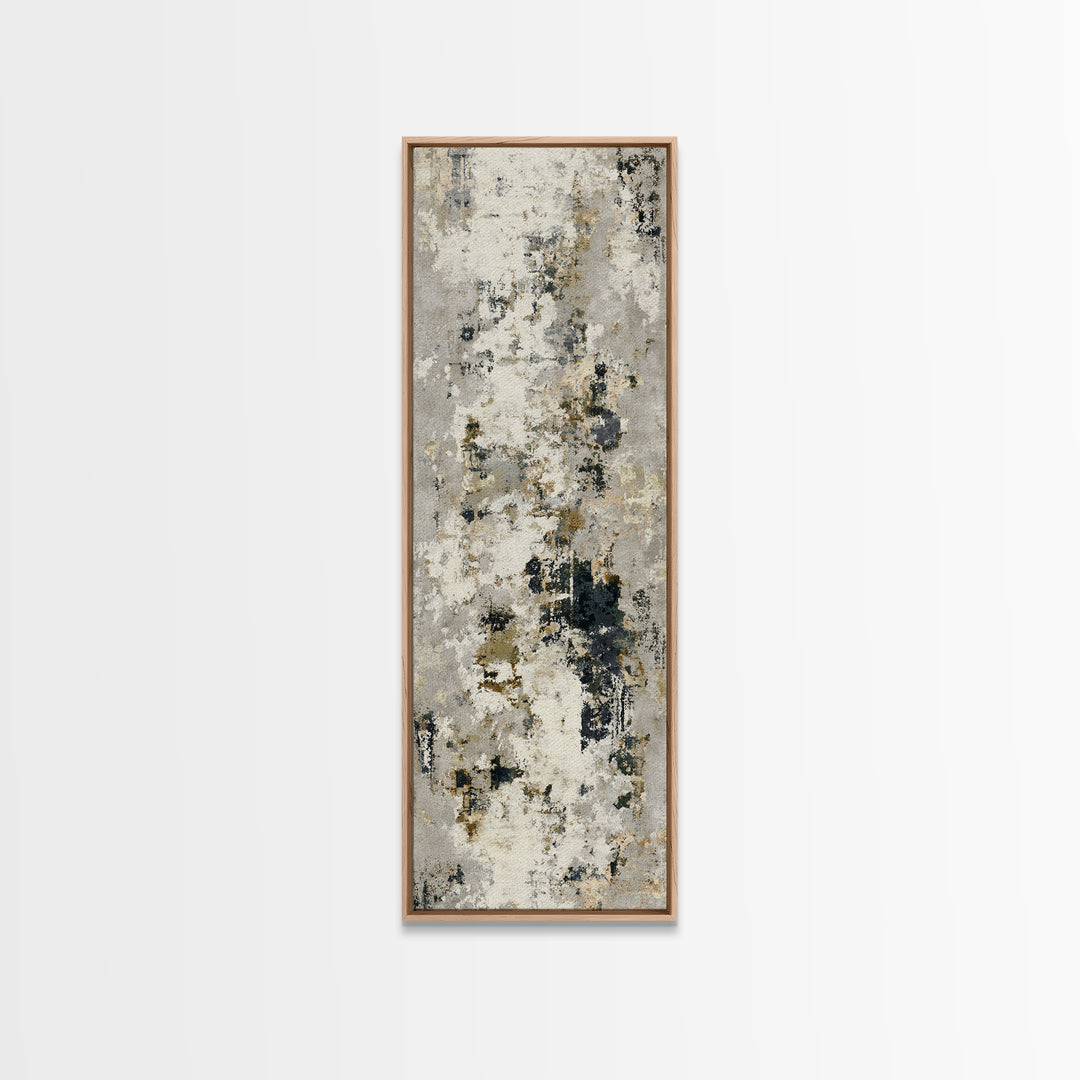 Abstract Marble Texture Framed Canvas Print, Hotel Art, Gallery Wall Set, Hotel Decor, Fine Art, Boutique, Textured Painting, HOT-1x3-79