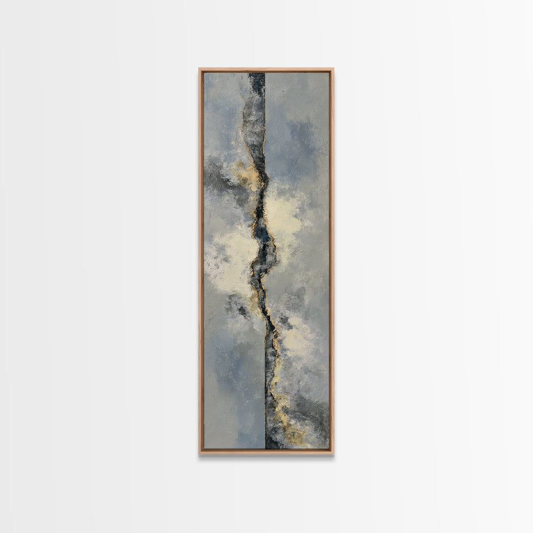 Soft Abstract Wave Forms Canvas Print, Hotel Art, Room Decor, Hotel Decor, Abstract Art, Boutique, Art Print, Hazbin Hotel, HOT-1x3-94