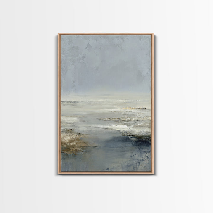 Luxury Monochrome Landscape Canvas Print, Hotel Art, Wall Art, Hotel Decor, Fine Art, Boutique, Abstract Art, Framed Art, HOT-2x3-14