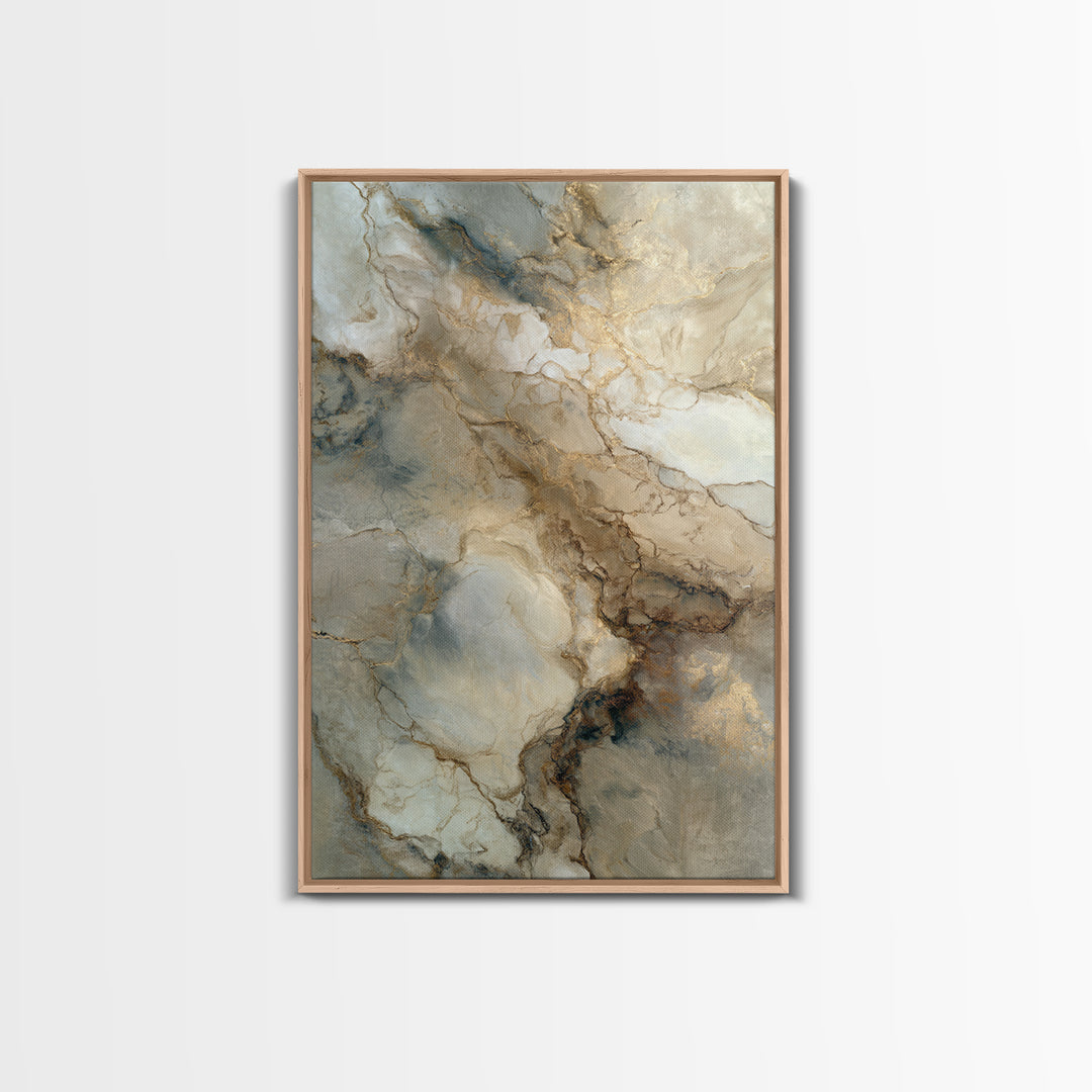 Abstract Marble Texture Framed Canvas Print, Hotel Art, Room Decor, Hotel Decor, Abstract Art, Boutique, Hazbin Hotel, HOT-2x3-3