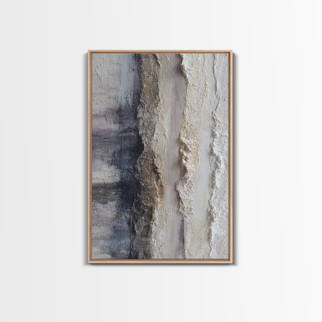 Sophisticated Neutral Abstract Canvas Print, Hotel Art, Coastal Wall Art, Hotel Decor, Fine Art, Boutique, Fine Art Print, HOT-2x3-57