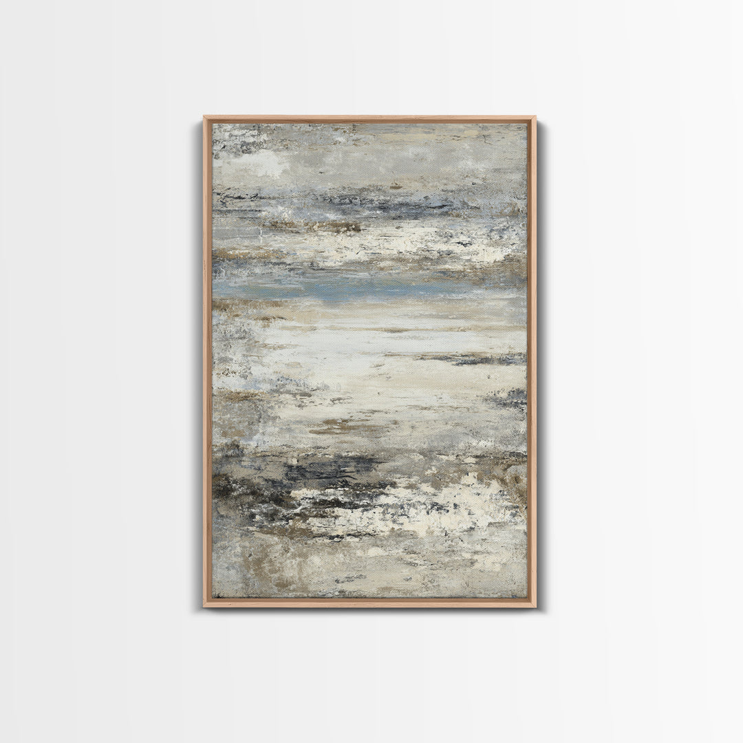 Sophisticated Neutral Abstract Canvas Print, Hotel Art, Mid Century Modern, Hotel Decor, Abstract Art, Boutique, Coastal Decor, HOT-2x3-9