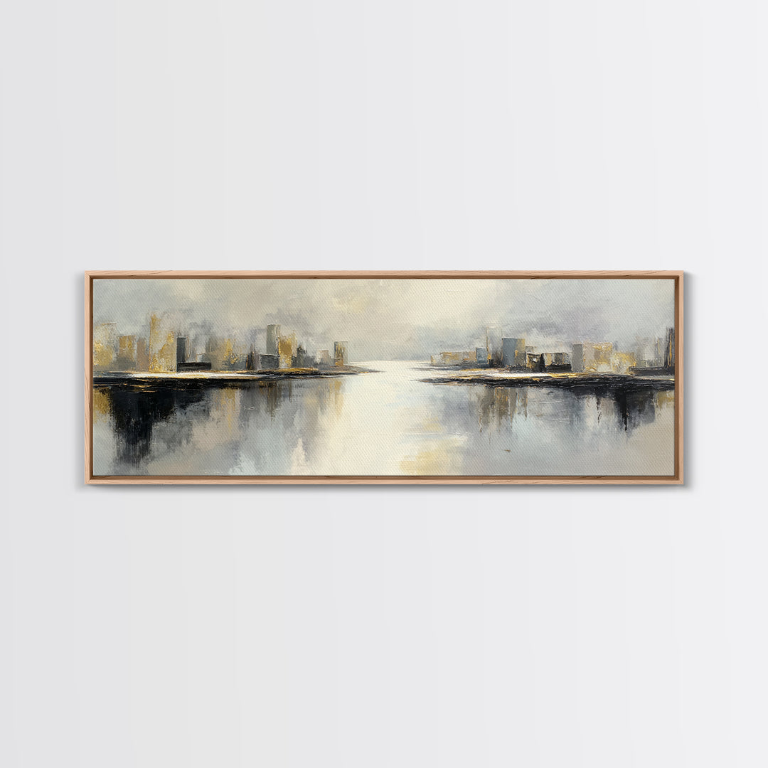 Large Calming Seascape Canvas Print, Hotel Art, Luxury Decor, Hotel Decor, Fine Art, Boutique, Art Prints, Hazbin Hotel, HOT-3x1-19
