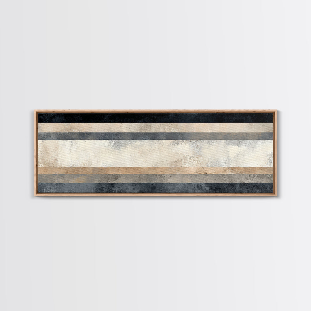 Simple Black Line Figure Framed Canvas Print, Hotel Art, Contemporary Art, Hotel Decor, Fine Art, Boutique, Art Deco, HOT-3x1-63
