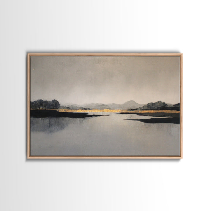 Modern Geometric Composition Framed Canvas Print, Hotel Art, Room Decor, Hotel Decor, Abstract Art, Boutique, Art Print, HOT-3x2-35