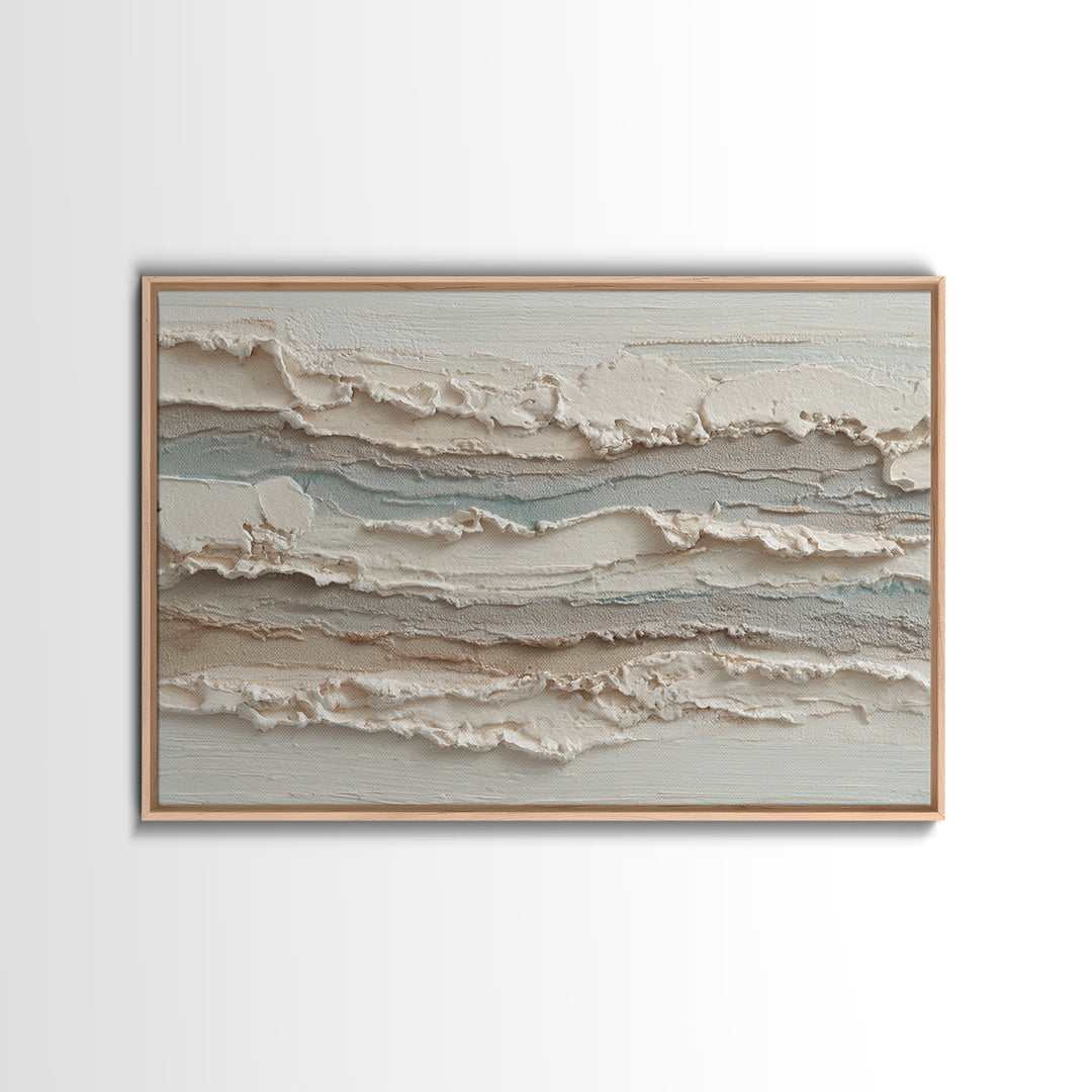 Sophisticated Neutral Abstract Canvas Print, Hotel Art, Modern Decor, Hotel Decor, Abstract Art, Boutique, Poster, Wall Decor, HOT-3x2-53